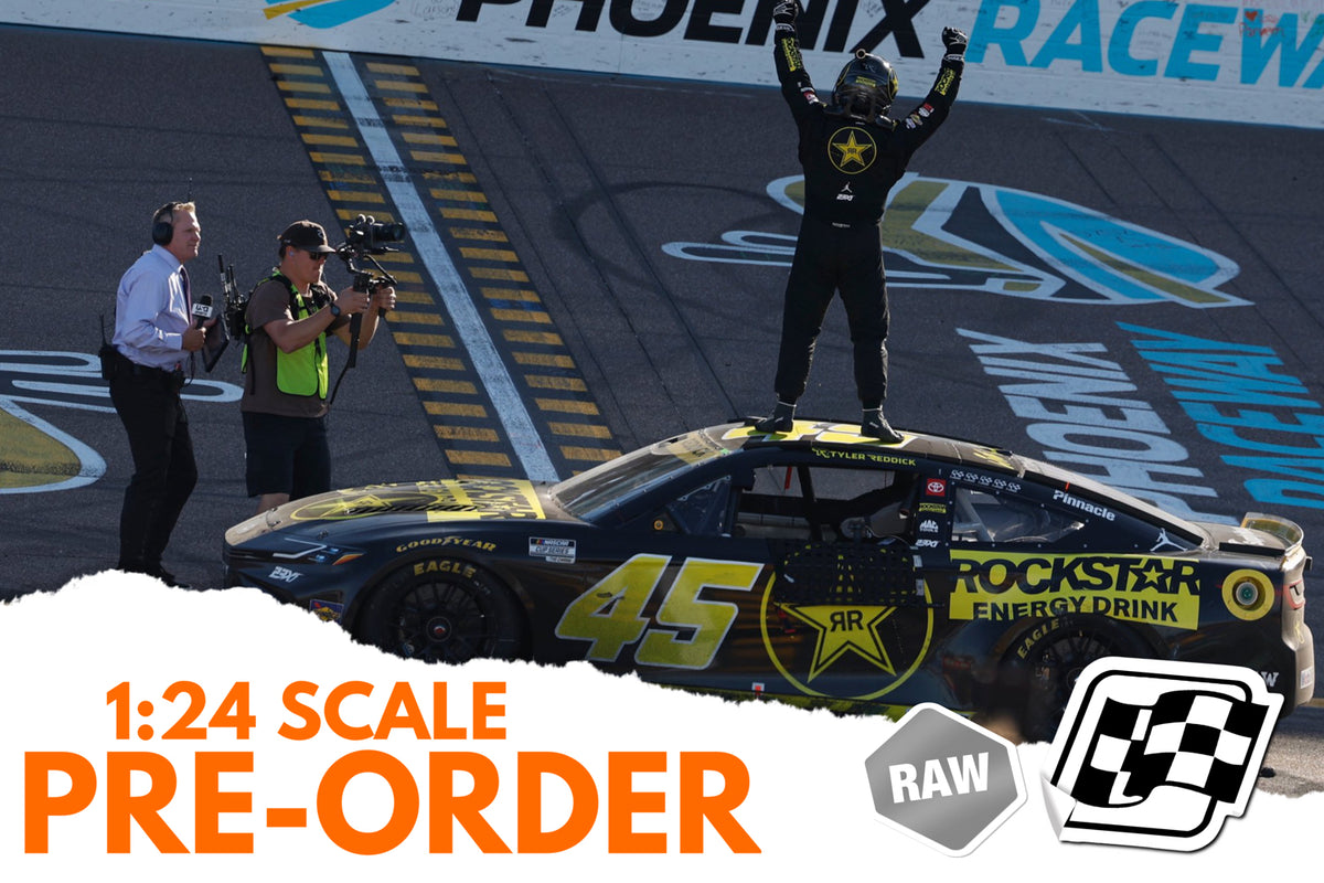 2026 Tyler Reddick 1:24 Rockstar Energy Phoenix Race Win RAW Diecast