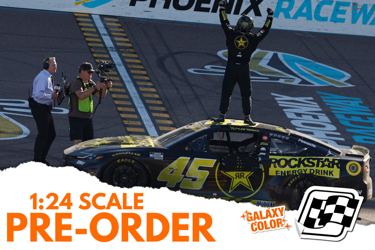 2026 Tyler Reddick 1:24 Rockstar Energy Phoenix Race Win GALAXY COLOR Diecast