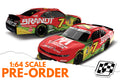 2026 Justin Allgaier 1:64 Brandt Nashville Race Win Diecast