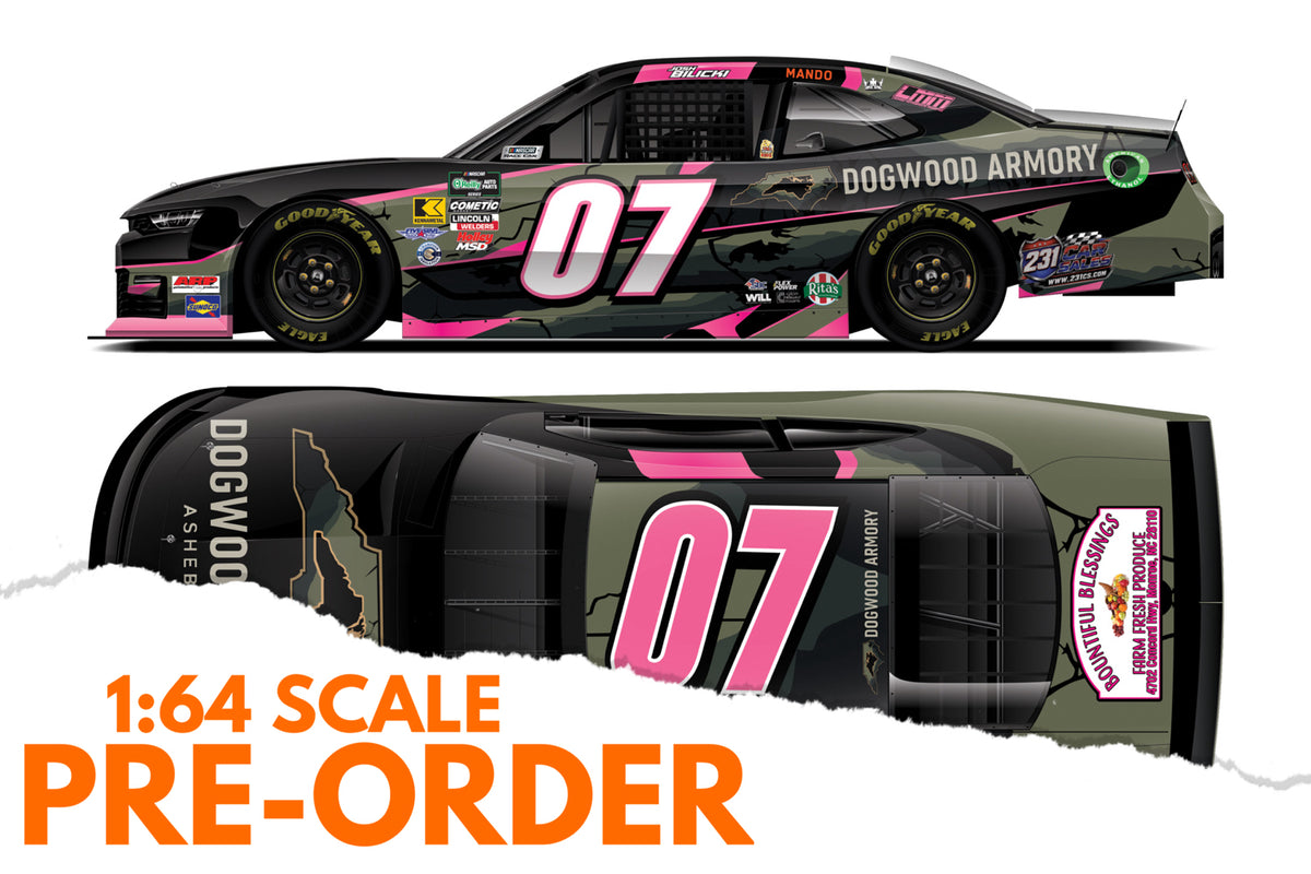 2026 Josh Bilicki 1:64 Dogwood Armory NASCAR Diecast