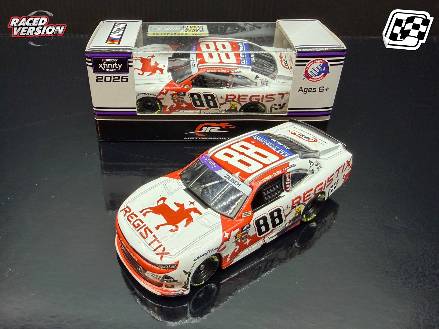 2025 Connor Zilisch 1:64 Registix Watkins Glen Race Win Diecast