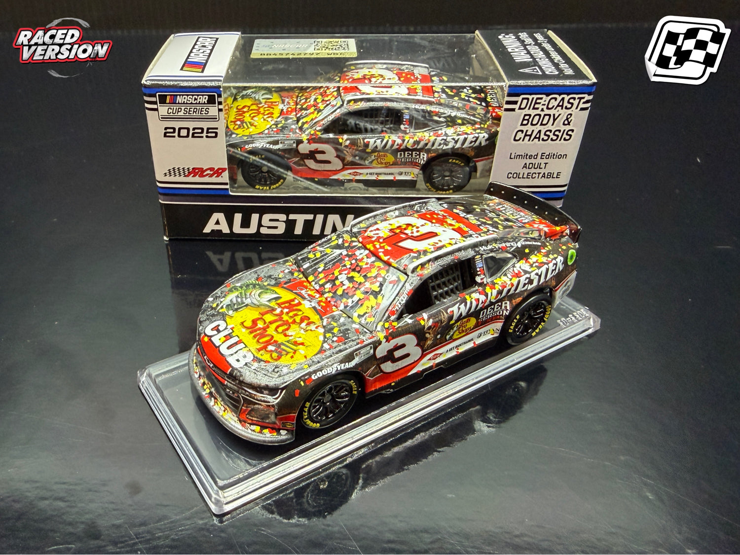 2025 Austin Dillon 1:64 Bass Pro Shops / Winchester Richmond Race Win Diecast