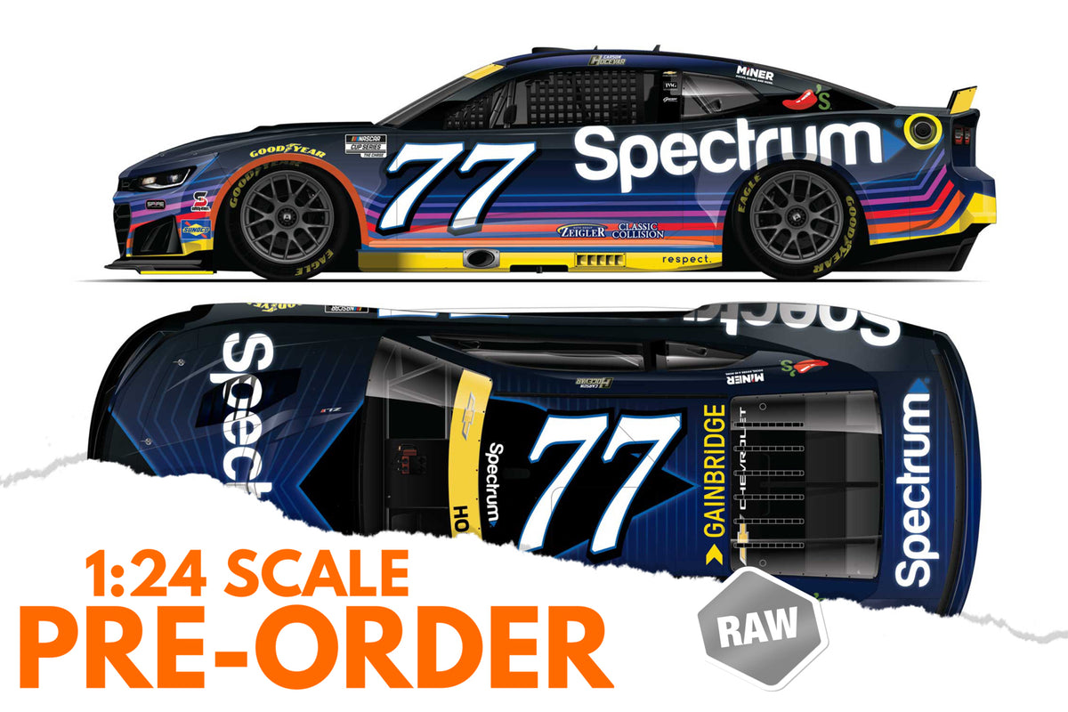 2026 Carson Hocevar 1:24 Spectrum "Dark Mode" RAW Diecast