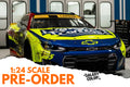 2026 Kyle Larson 1:24 HendrickCars.com Tribute Las Vegas RACED VERSION GALAXY (BLACK) Diecast
