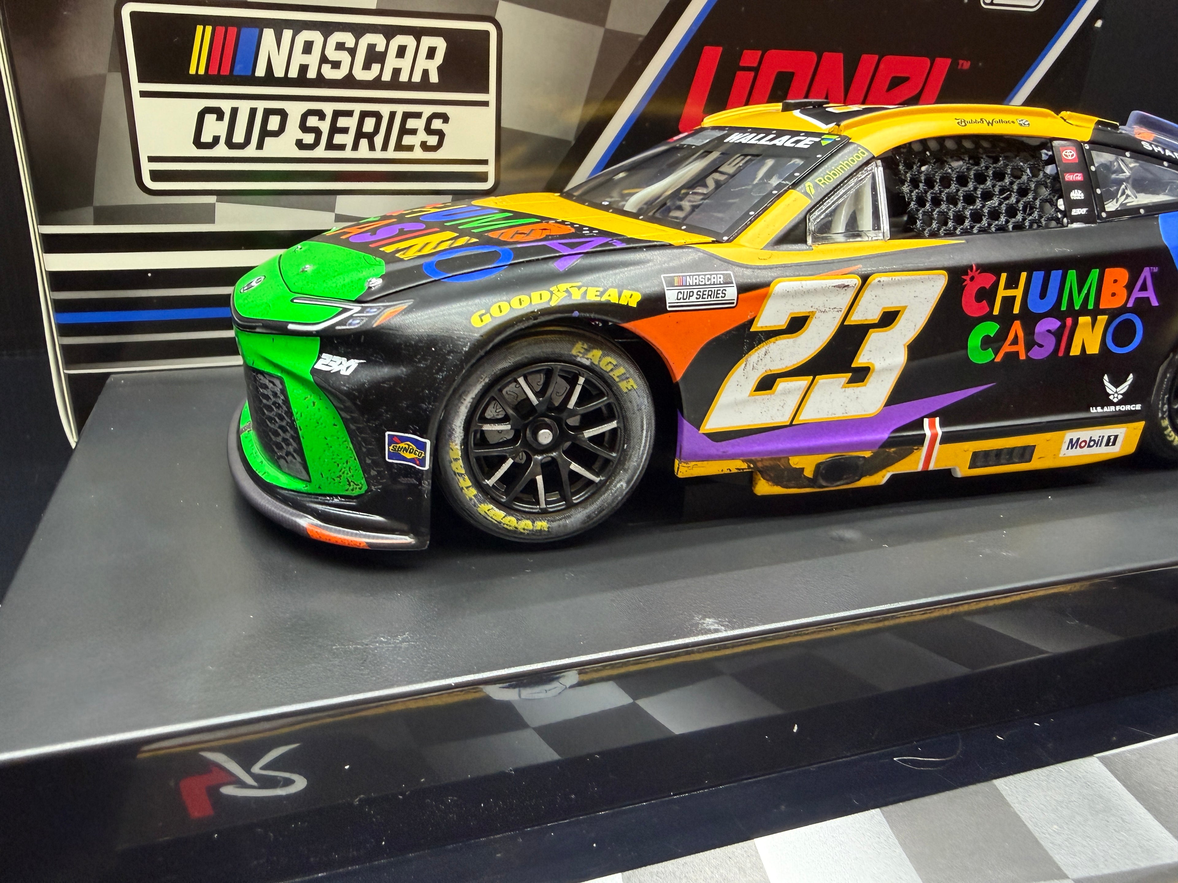 2025 Bubba Wallace 1:24 Chumba Casino Indianapolis Race Win Diecast