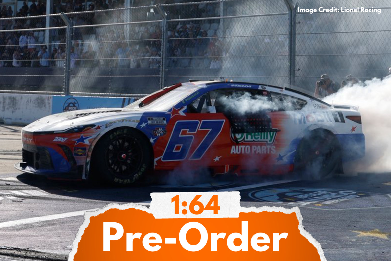 2026 Corey Heim 1:64 Mobil 1 O’reilly Patriotic San Diego Race Win Diecast