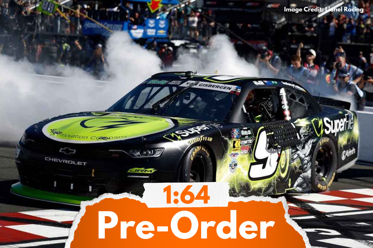 2026 Shane van Gisbergen 1:64 Superfile Sonoma Race Win NASCAR Diecast