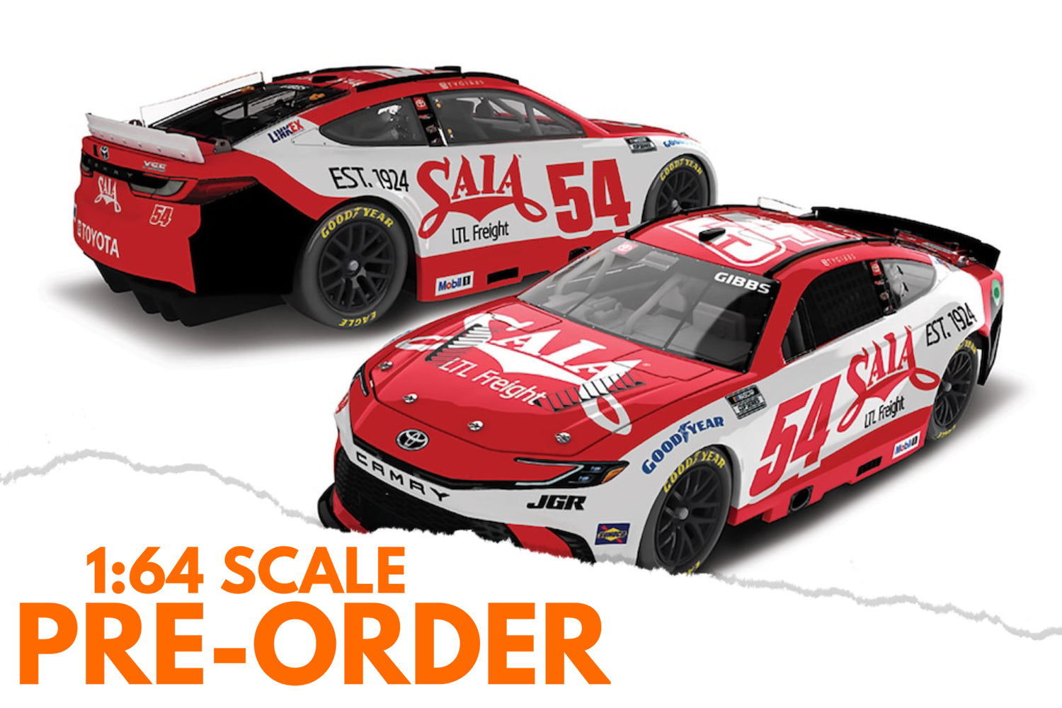 2026 Ty Gibbs 1:64 Saia LTL Freight Diecast