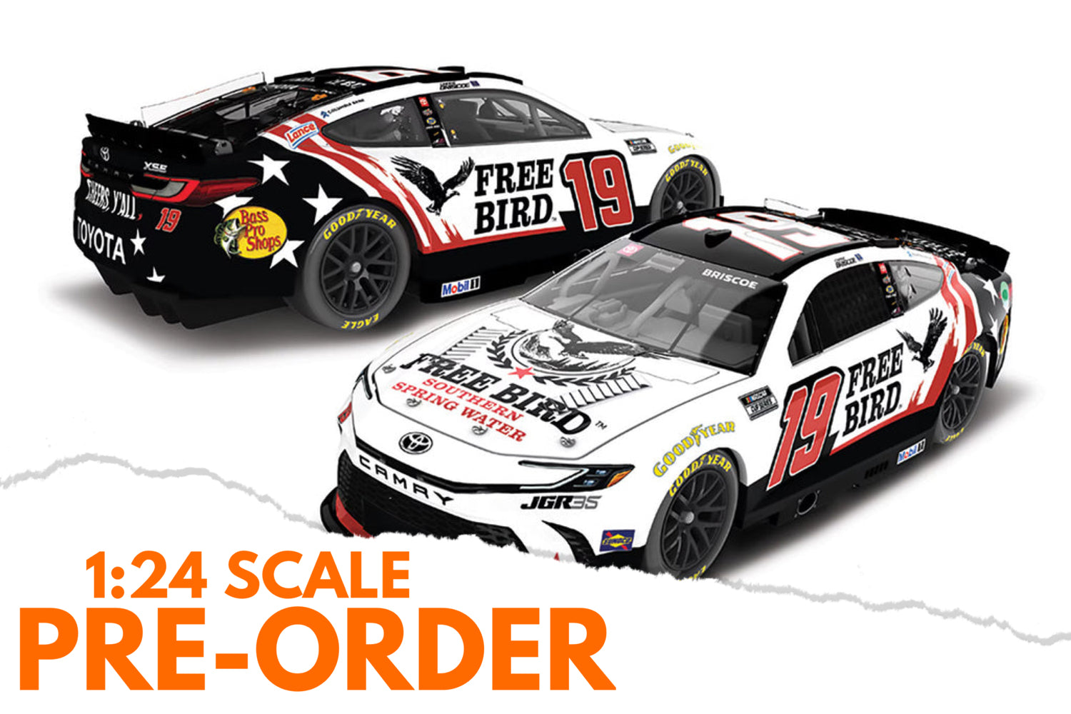 2026 Chase Briscoe 1:24 Free Bird NASCAR Diecast