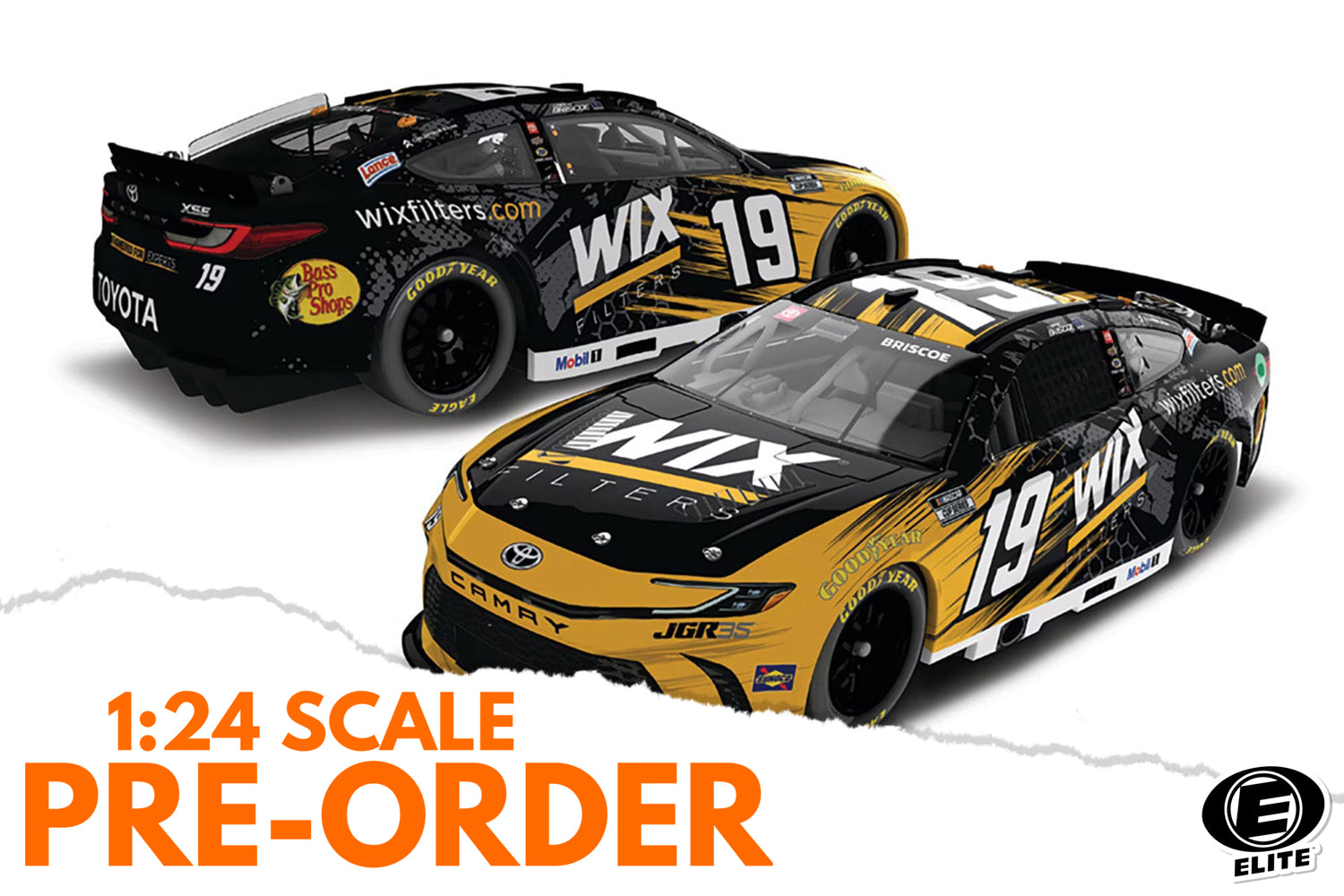 2026 Chase Briscoe 1:24 Wix Filters ELITE Diecast