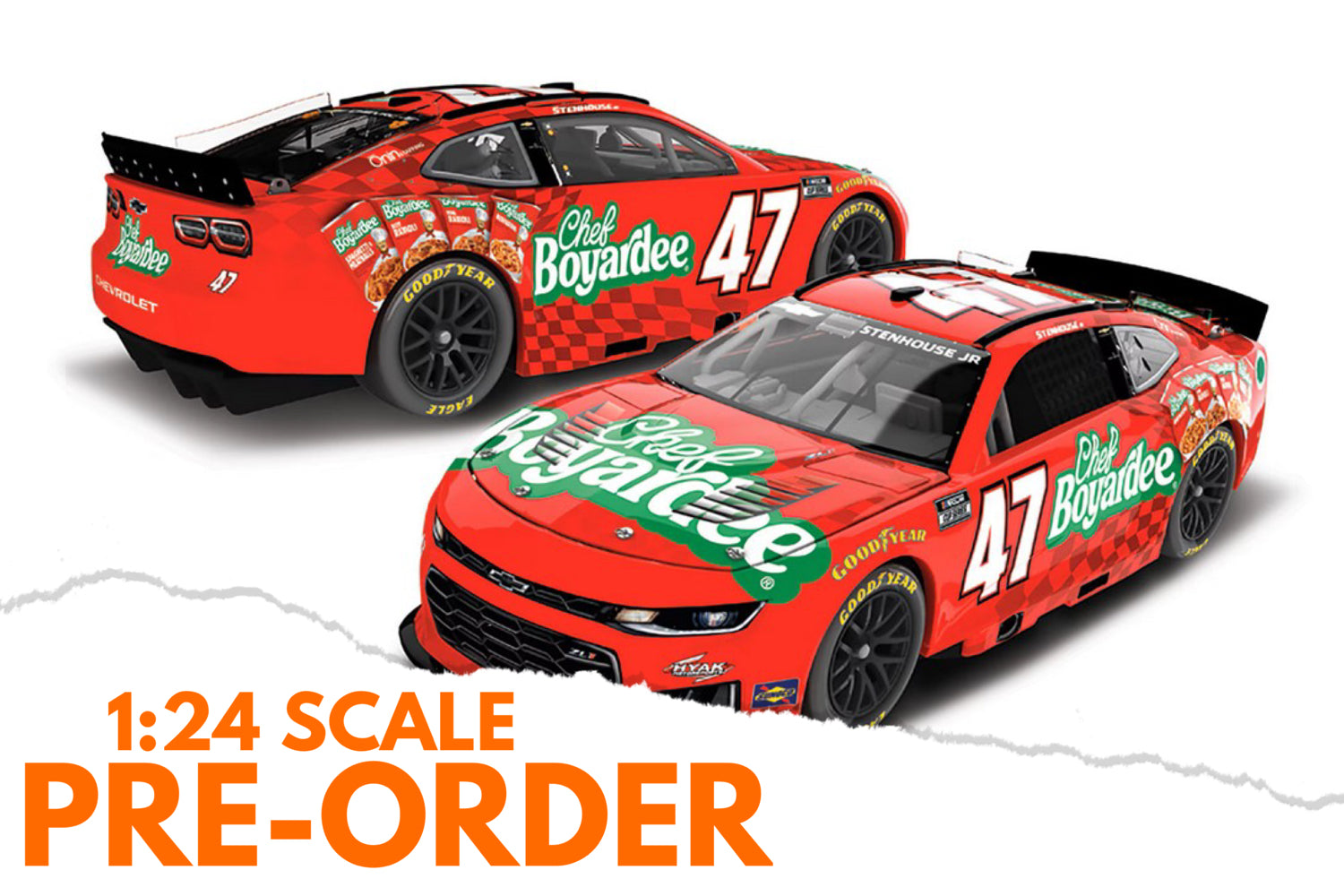 2026 Ricky Stenhouse Jr 1:24 Chef Boyardee NASCAR Diecast
