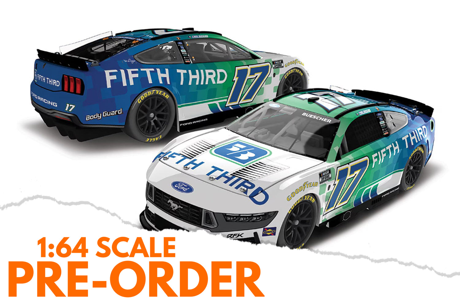 2026 Chris Buescher 1:64 Fifth Third NASCAR Diecast