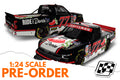 2026 Carson Hocevar 1:24 Chili’s Ride the Dente Texas Race Win Diecast