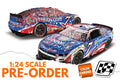 2026 Daniel Suarez 1:24 Freeway Insurance Patriotic Coke 600 Race Win COLOR CHROME Diecast