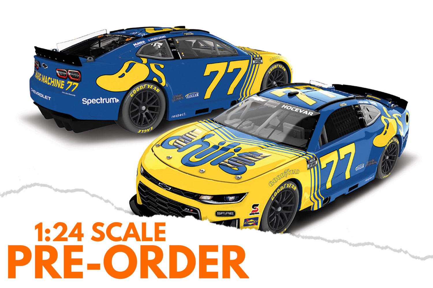 2026 Carson Hocevar 1:24 Chili's "Marg Machine" Throwback Diecast