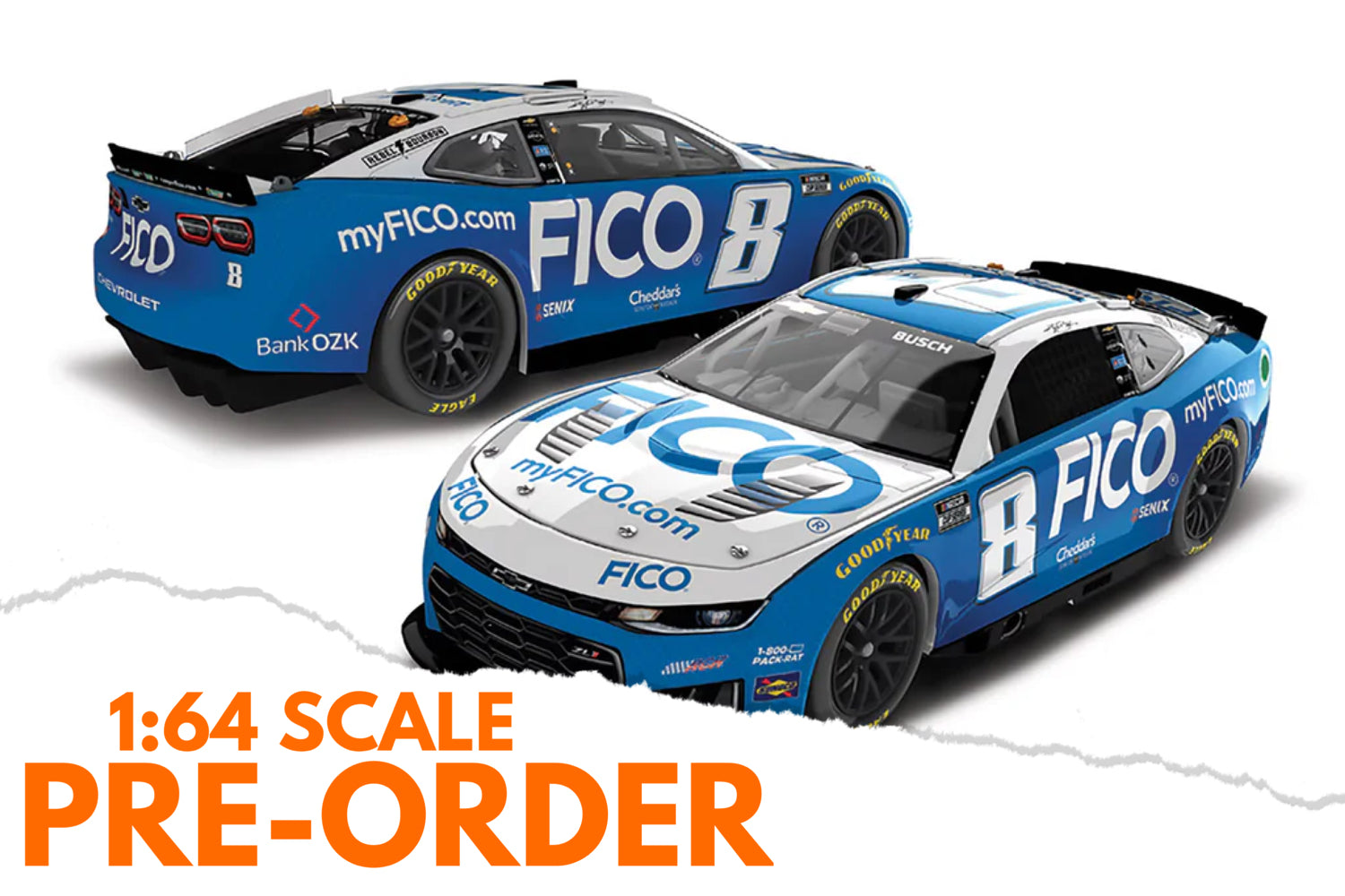2026 Kyle Busch 1:64 FICO Diecast