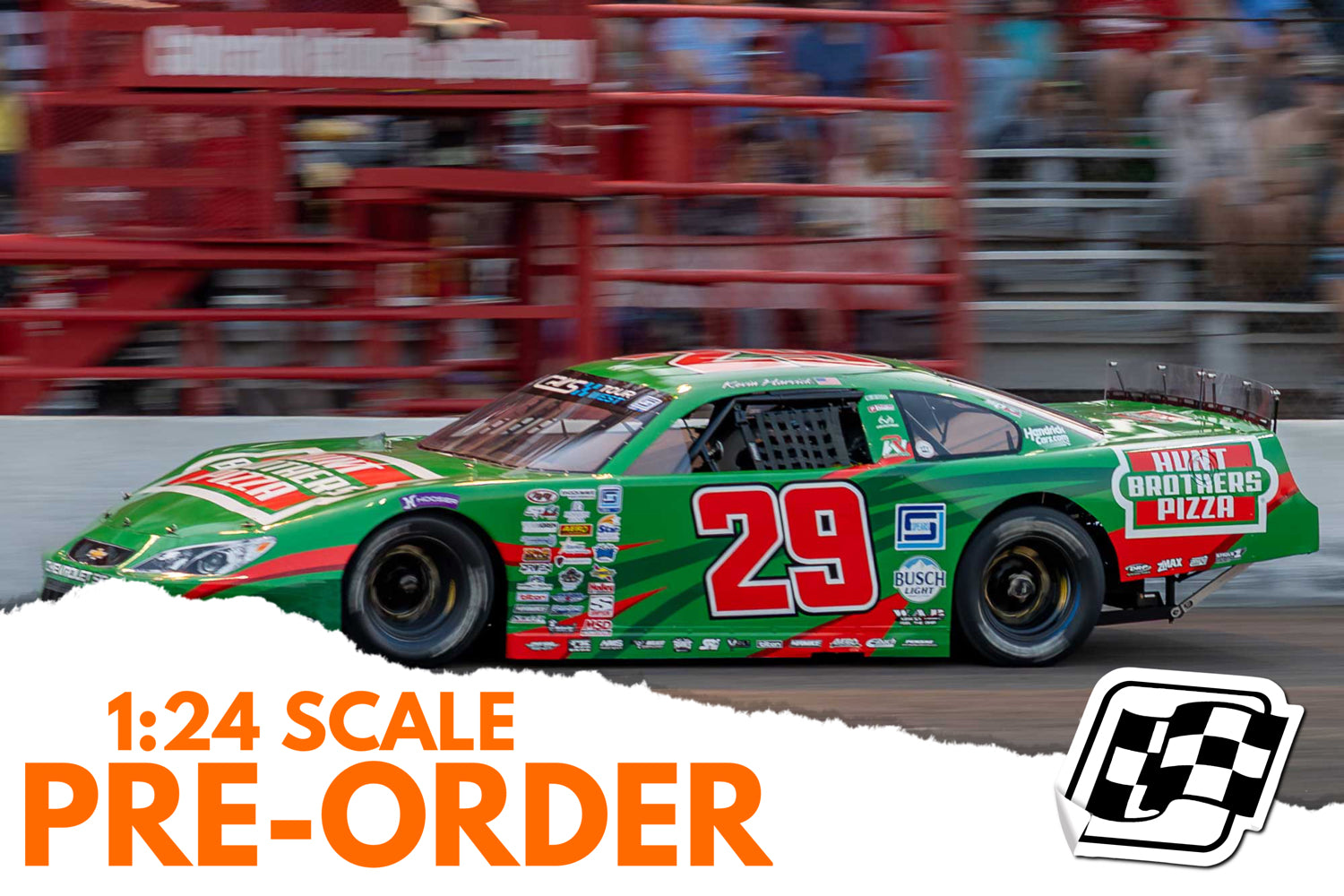 2026 Kevin Harvick 1:24 Hunt Brothers Pizza Colorado Race Win Diecast