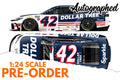 2026 John Hunter Nemechek 1:24 Dollar Tree Patriotic Autographed Diecast