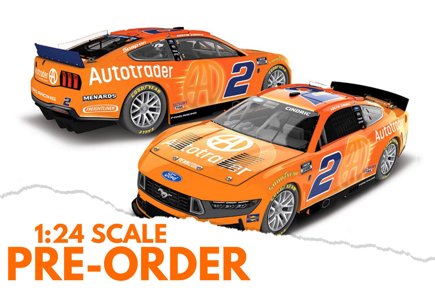 2026 Austin Cindric 1:24 Autotrader Diecast