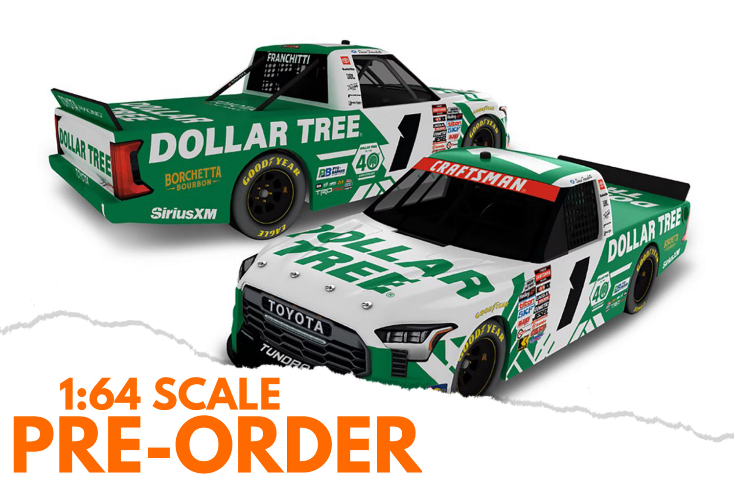 2026 Dario Franchitti 1:64 Dollar Tree Diecast