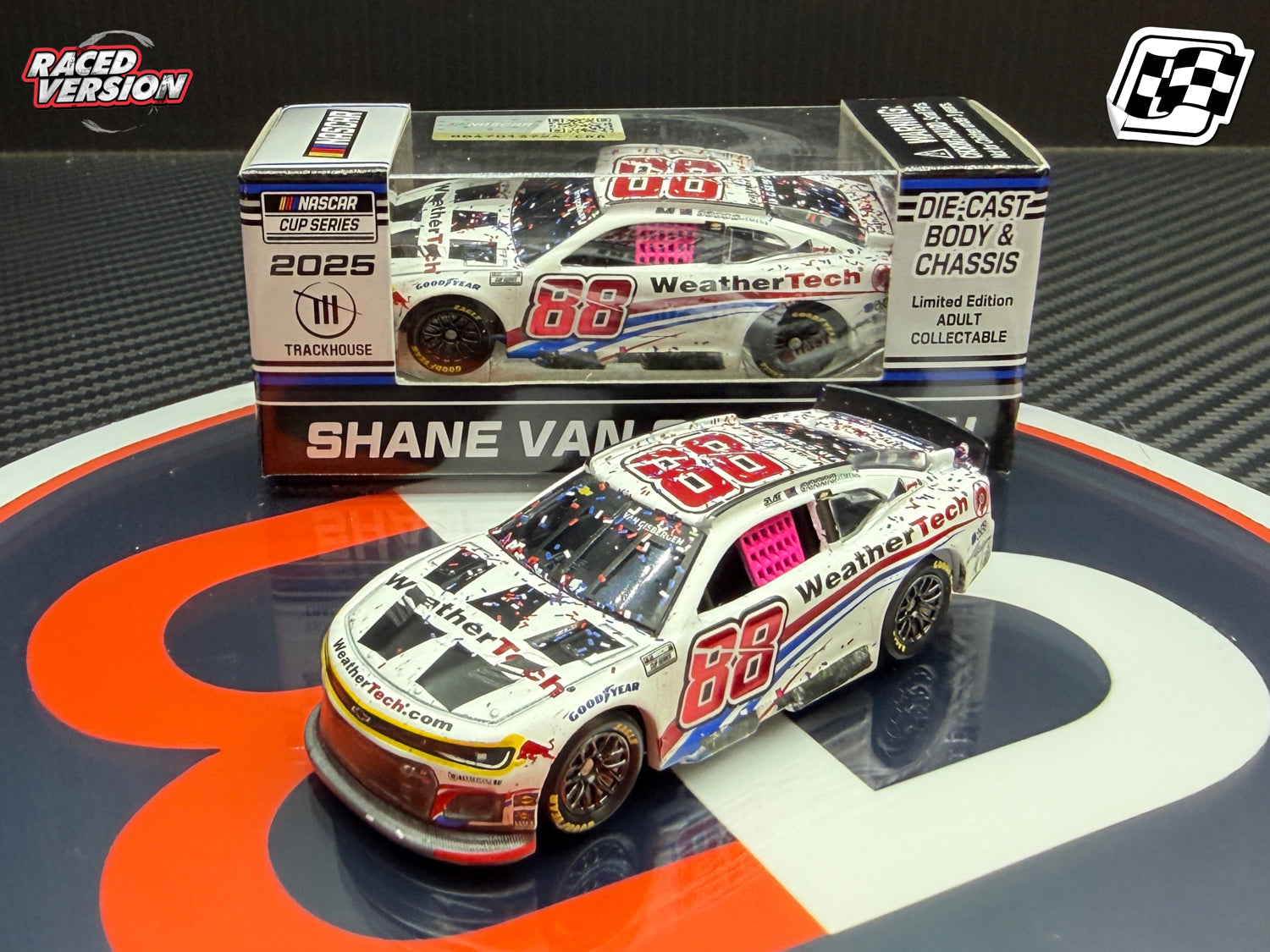 2025 Shane van Gisbergen 1:64 WeatherTech Charlotte Roval Race Win Diecast