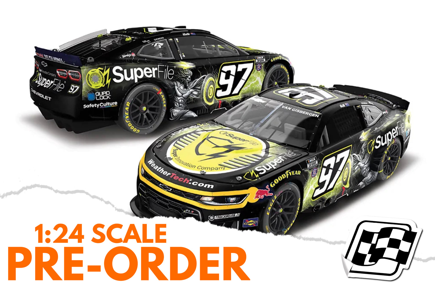 2026 Shane van Gisbergen 1:24 SuperFile Watkins Glen Go Bowling Race Win NASCAR Diecast