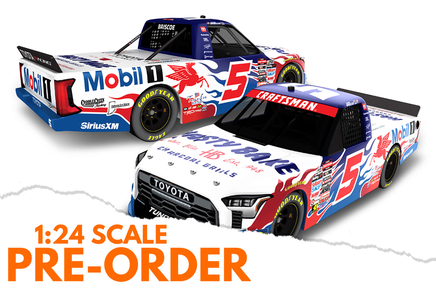 2026 Chase Briscoe 1:24 Mobil 1 / Hasty Bake Diecast