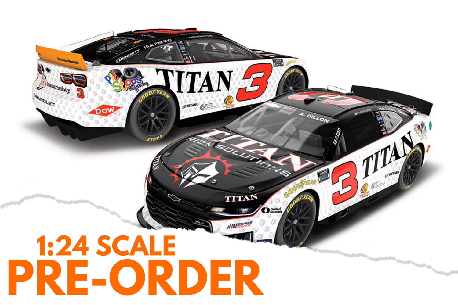 2026 Austin Dillon 1:24 Titan Risk Solutions Diecast