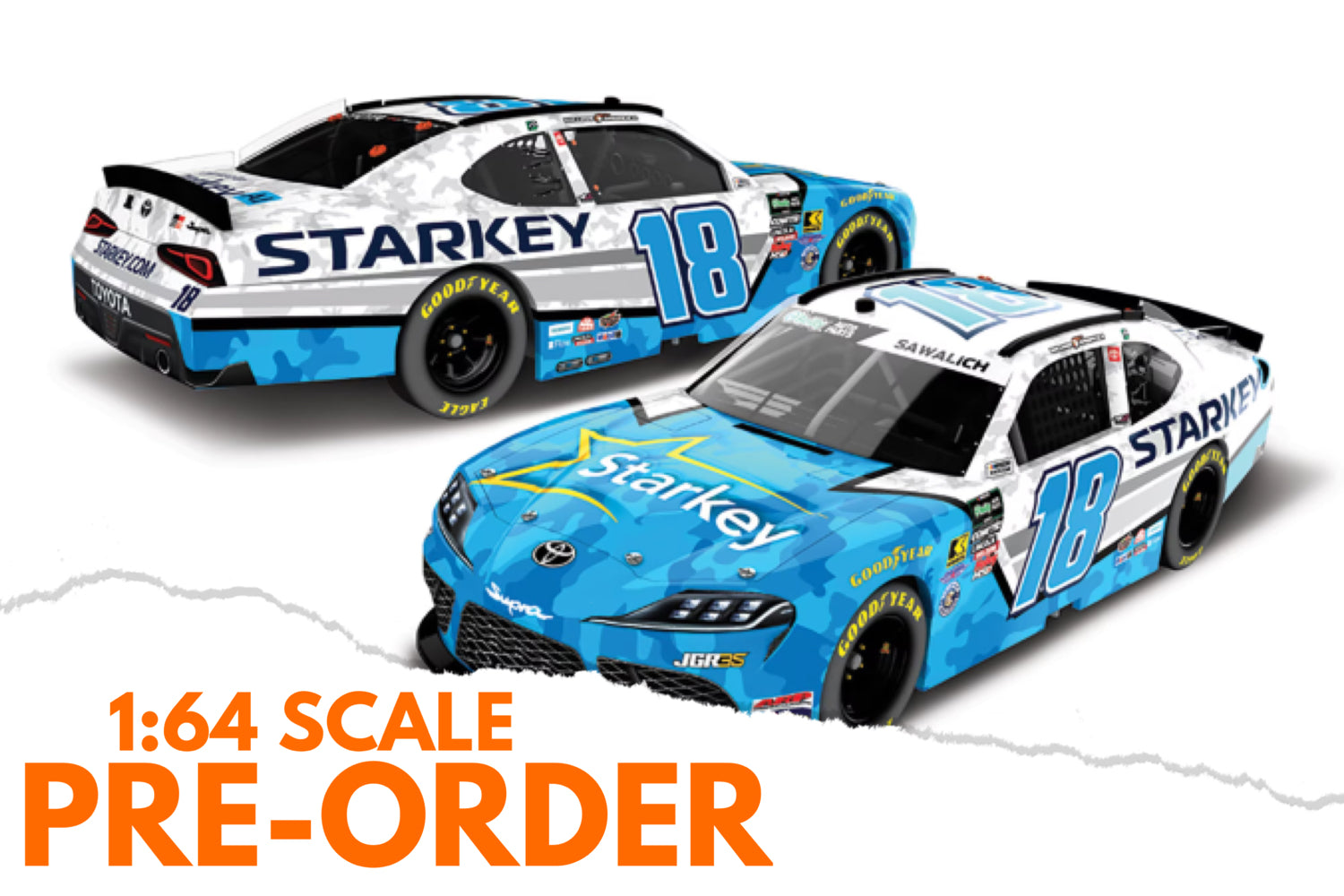 2026 William Sawalich 1:64 Starkey Diecast