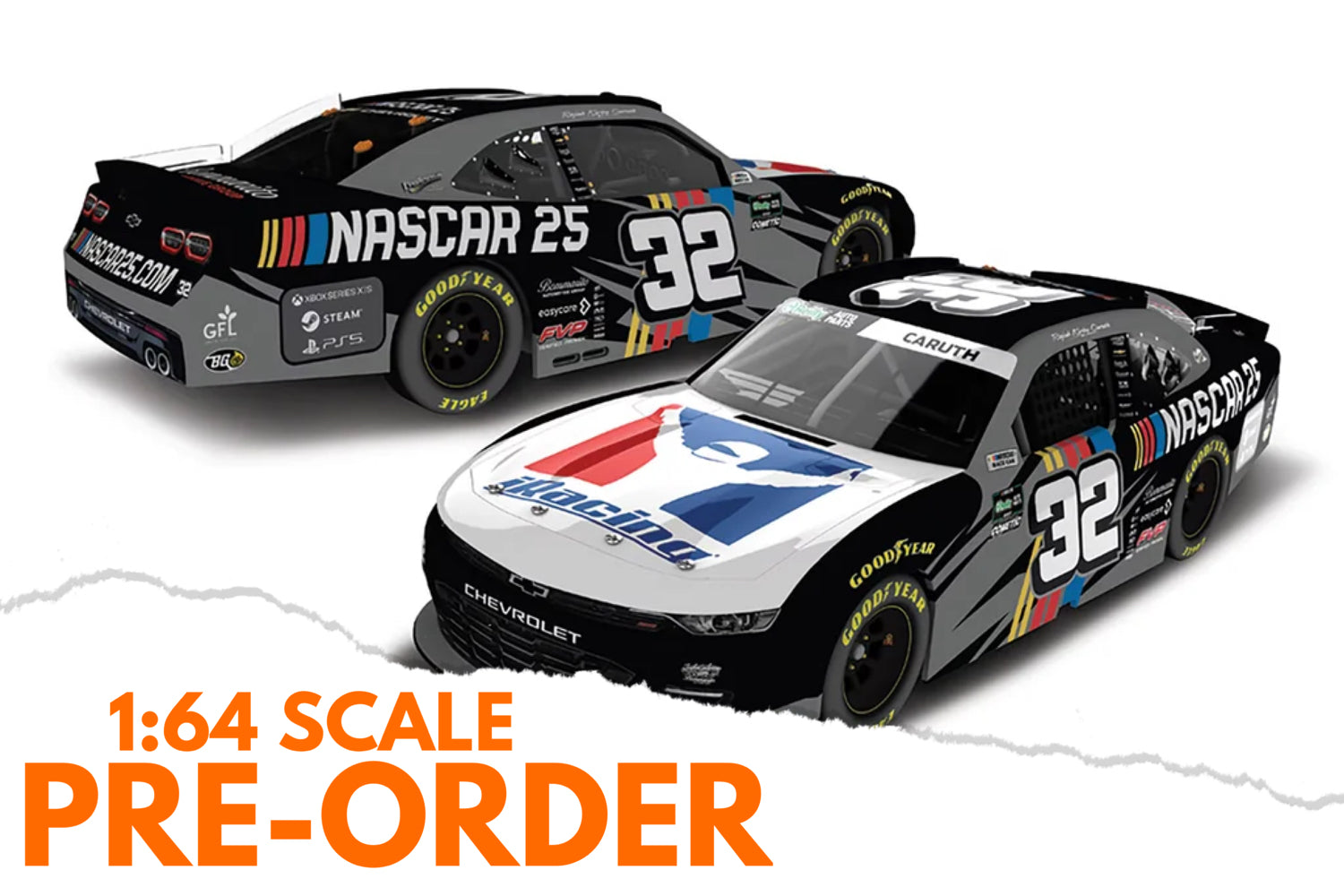 2026 Rajah Caruth 1:64 iRacing / NASCAR 25 Diecast