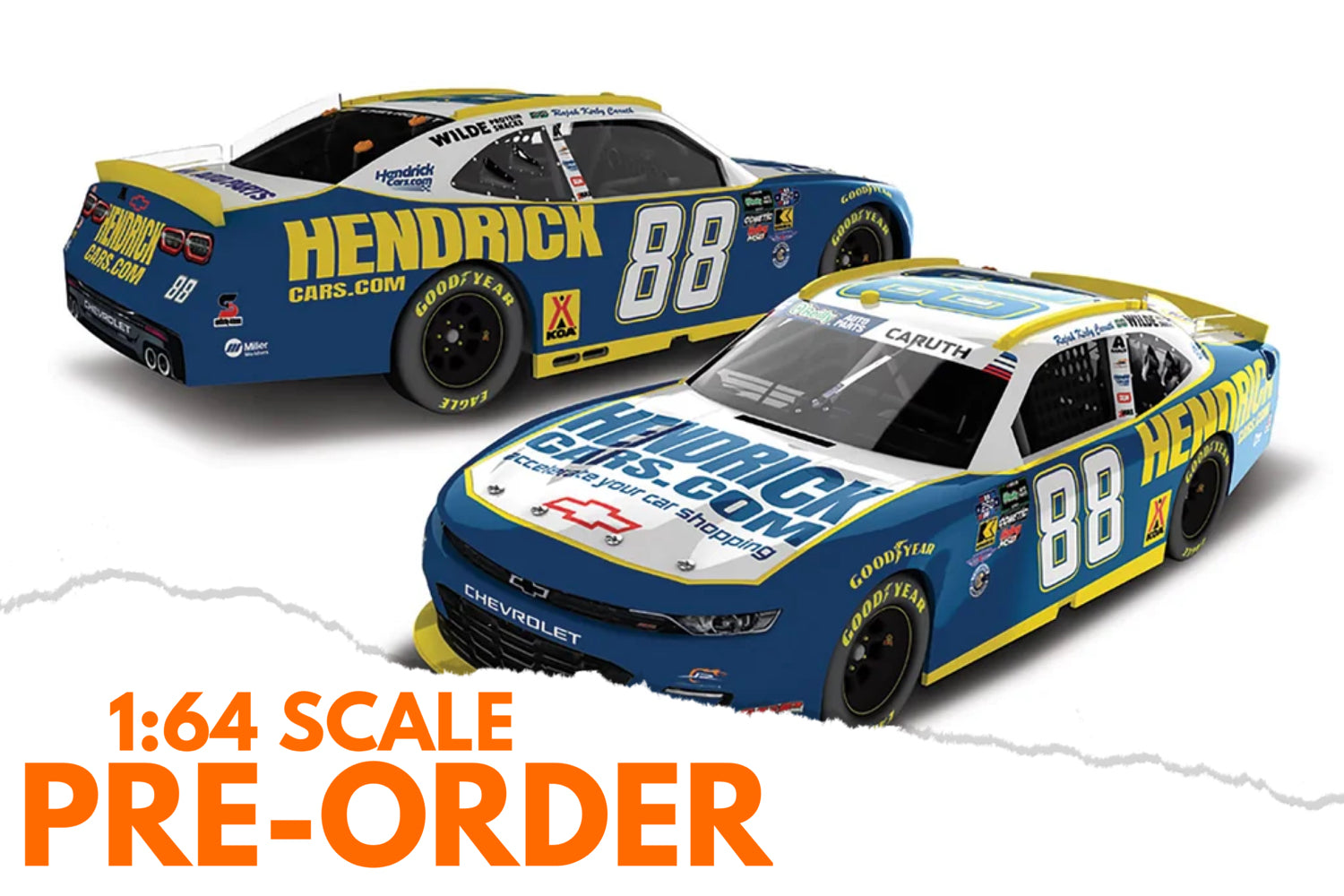 2026 Rajah Caruth 1:64 HendrickCars.com San Diego Diecast