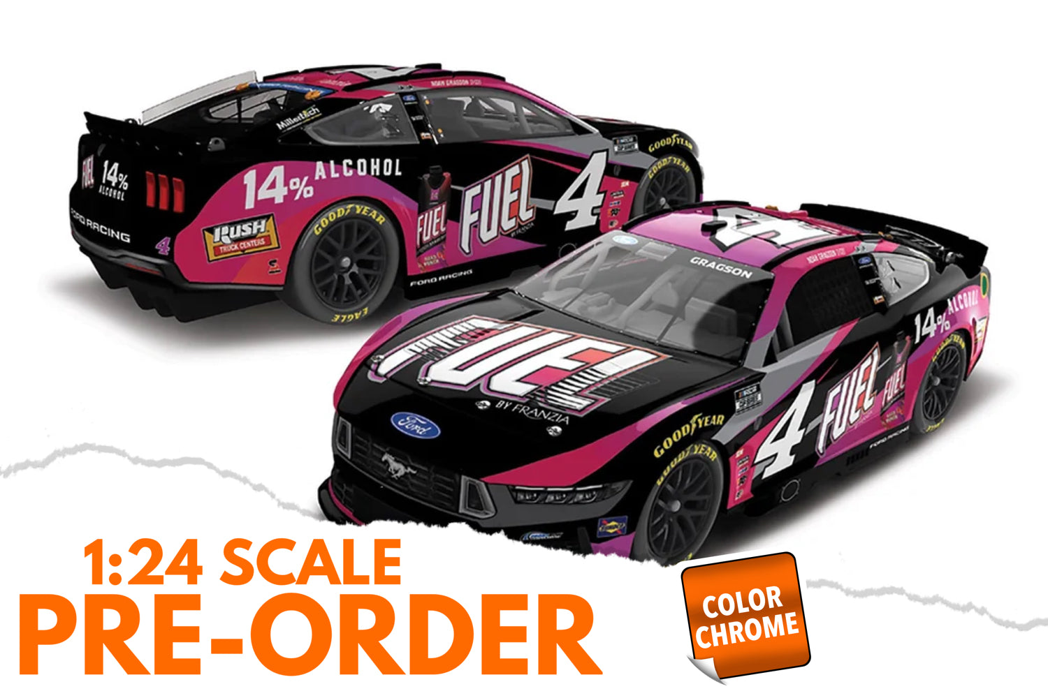 2026 Noah Gragson 1:24 Fuel By Franzia COLOR CHROME Diecast