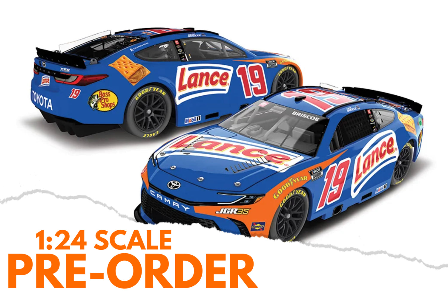 2026 Chase Briscoe 1:24 Lance Sandwich Crackers Diecast