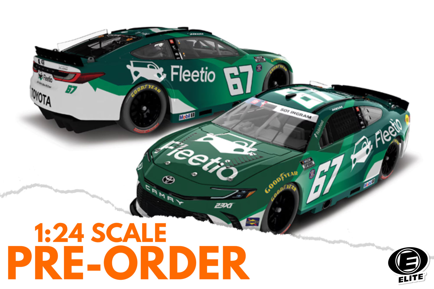 2026 Corey Heim 1:24 Fleetio ELITE Diecast
