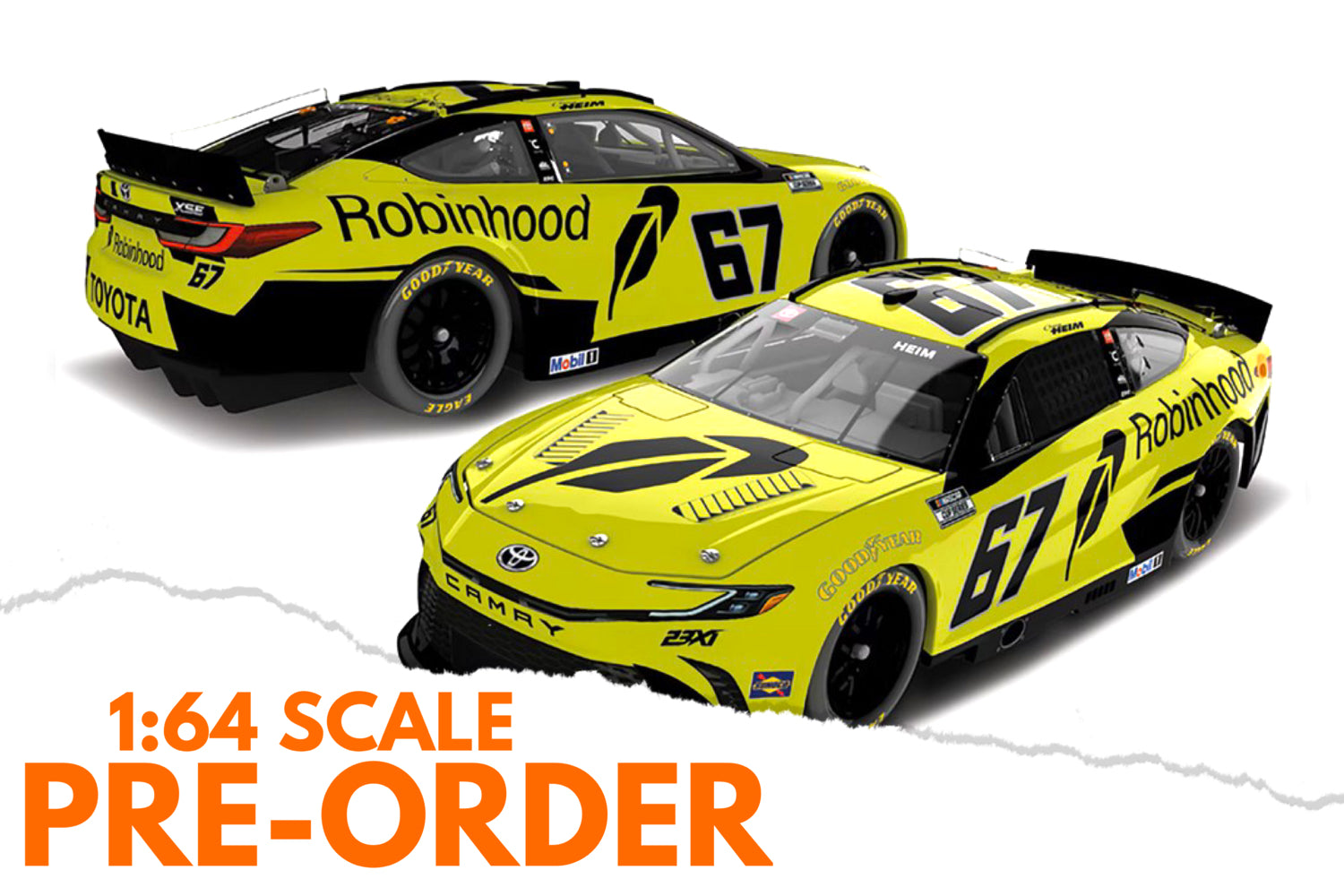 2026 Corey Heim 1:64 Robinhood NASCAR Diecast