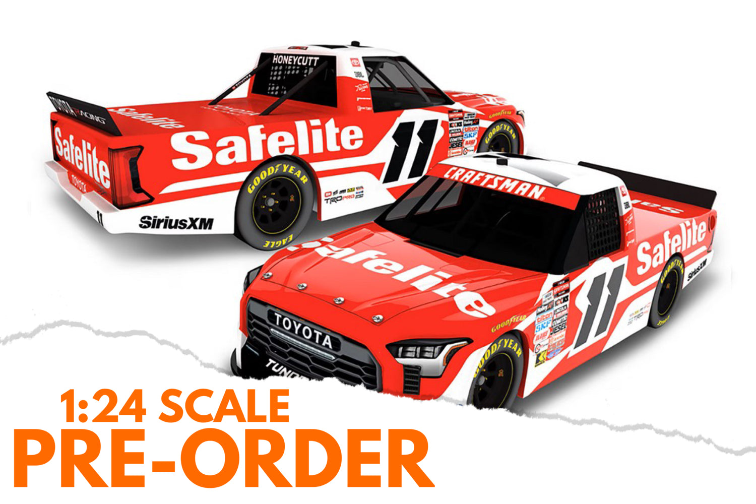2026 Kaden Honeycutt 1:24 Safelite Diecast