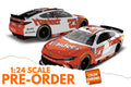 2026 Bubba Wallace 1:24 Hardee's Flashback COLOR CHROME NASCAR Diecast