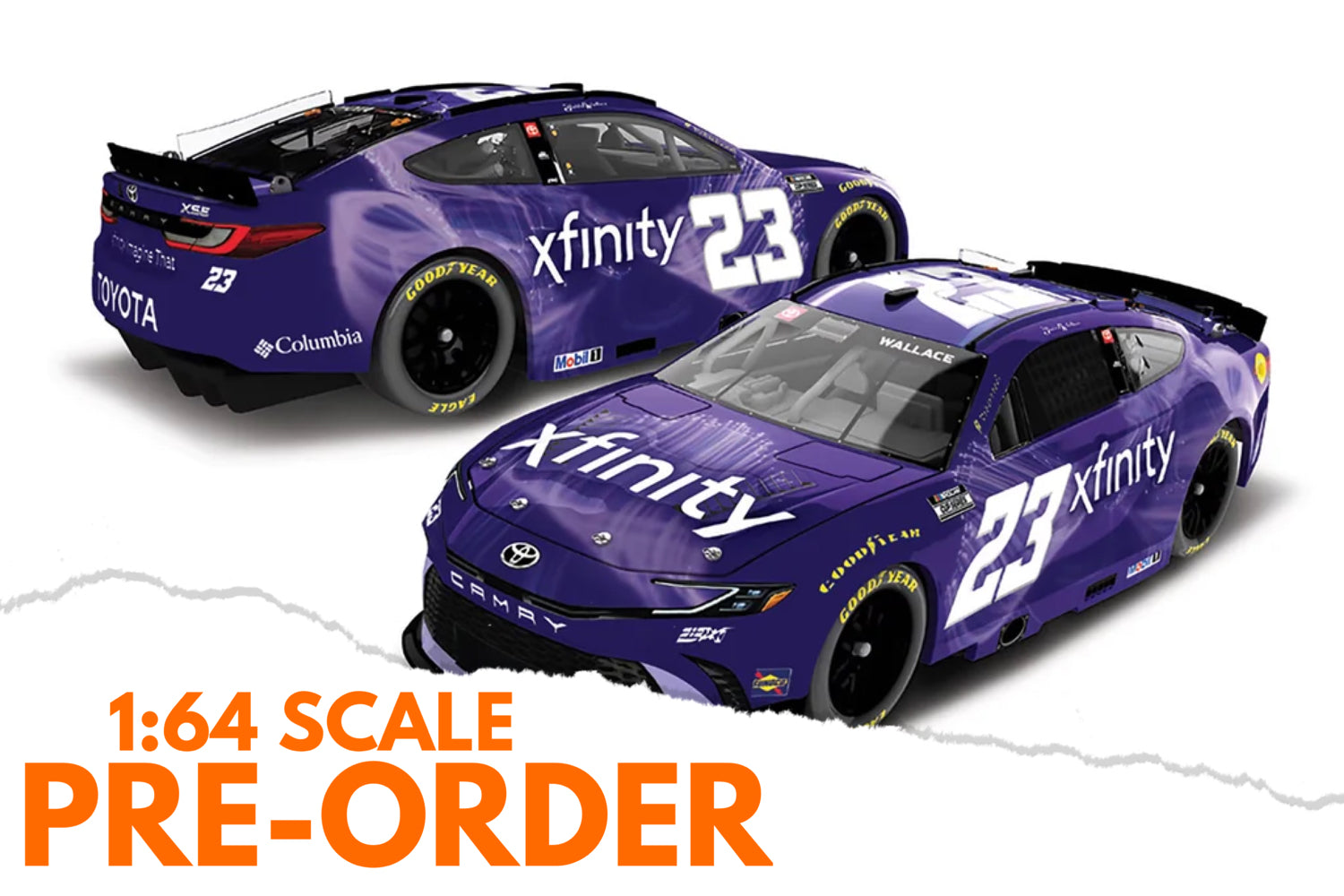 2026 Bubba Wallace 1:64 Xfinity NASCAR Diecast