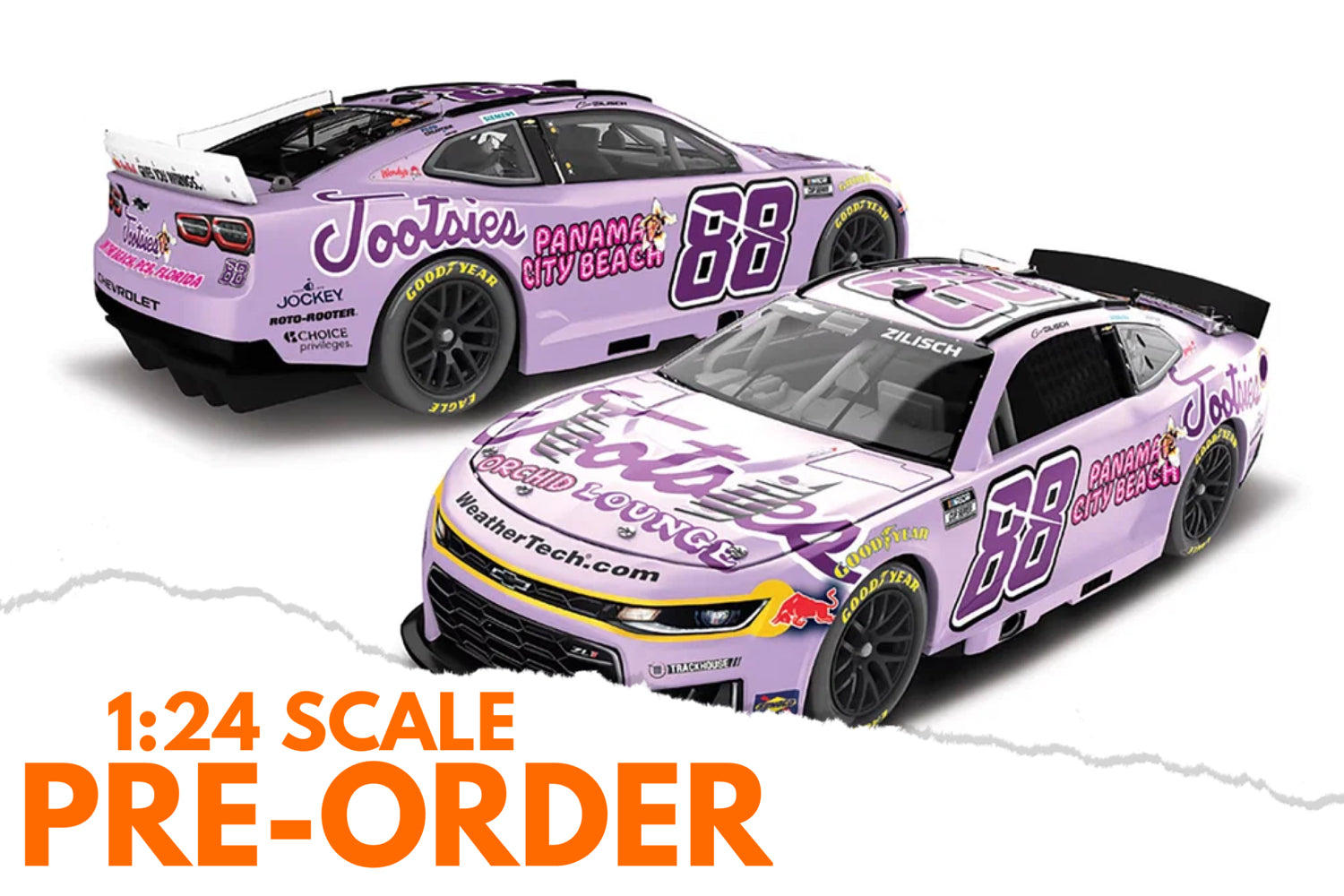 2026 Connor Zilisch 1:24 Tootsies Orchid Lounge Diecast