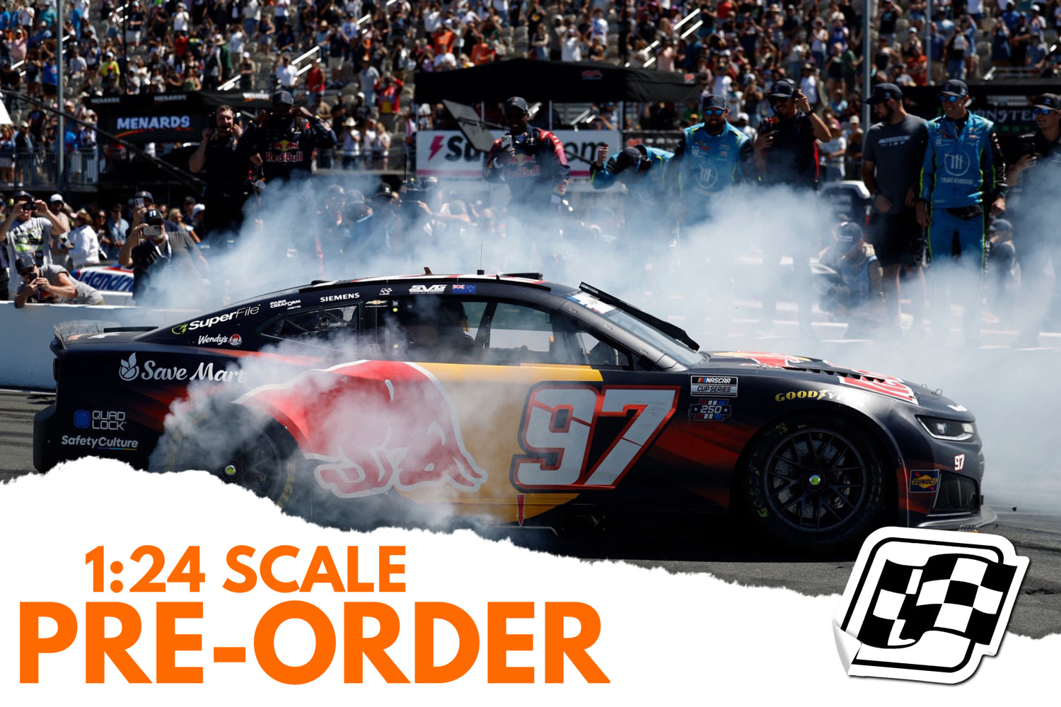 2026 Shane van Gisbergen 1:24 Red Bull Sonoma Race Win NASCAR Diecast