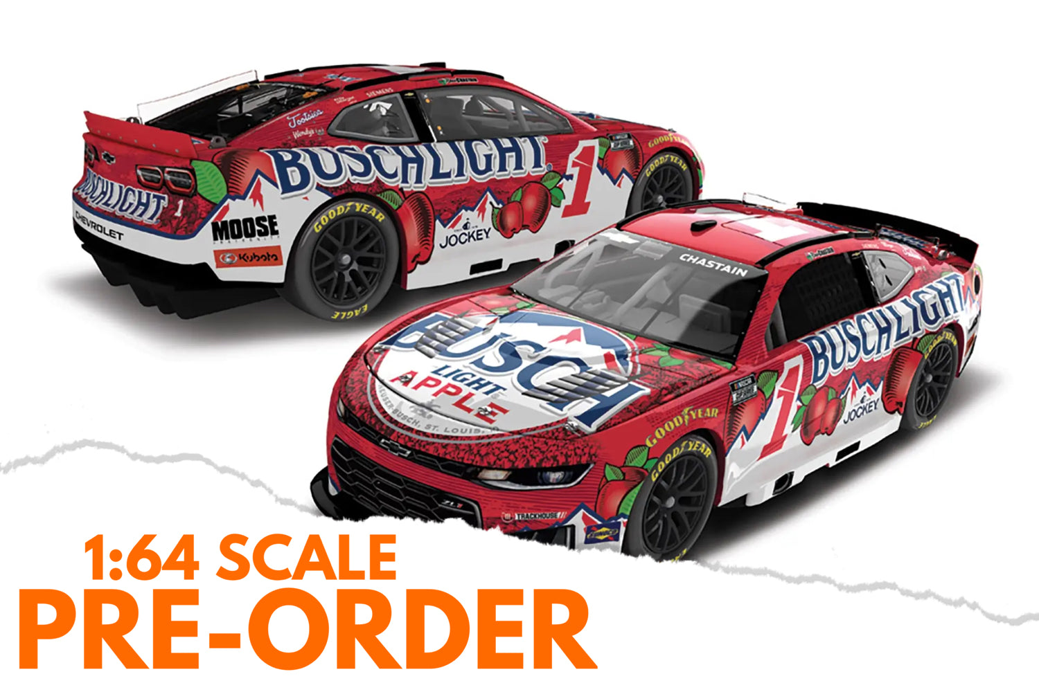 2026 Ross Chastain 1:64 Busch Light Apple Diecast