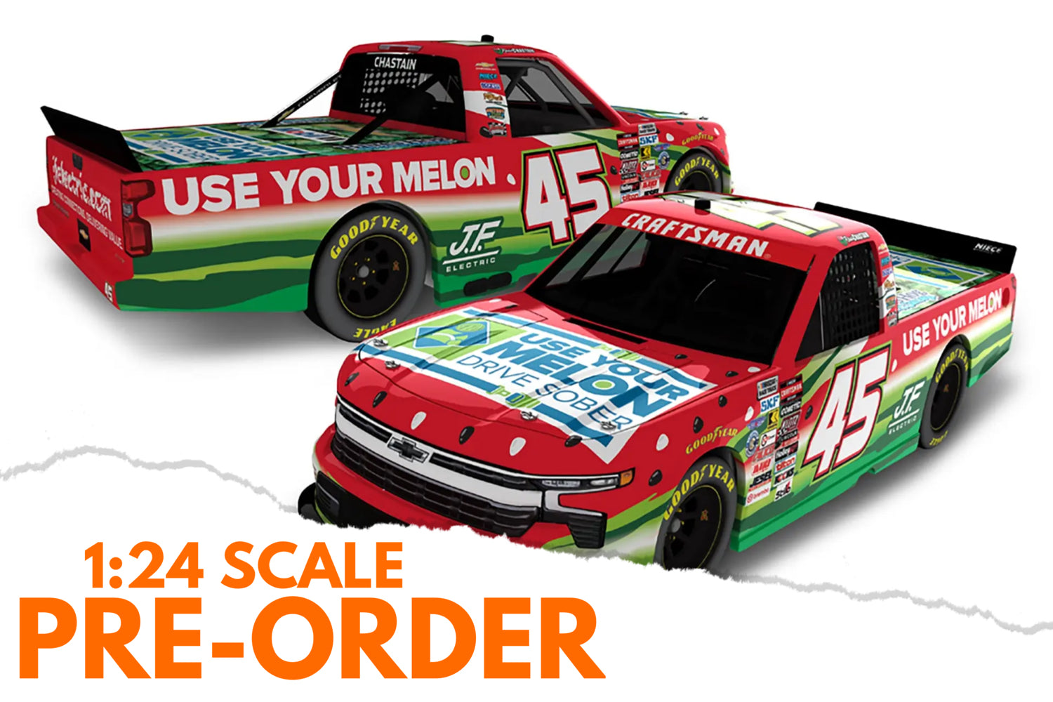 2026 Ross Chastain 1:24 Use Your Melon Diecast