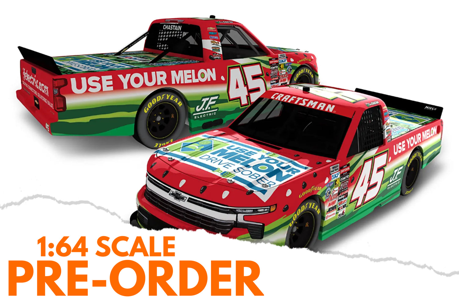 2026 Ross Chastain 1:64 Use Your Melon Diecast