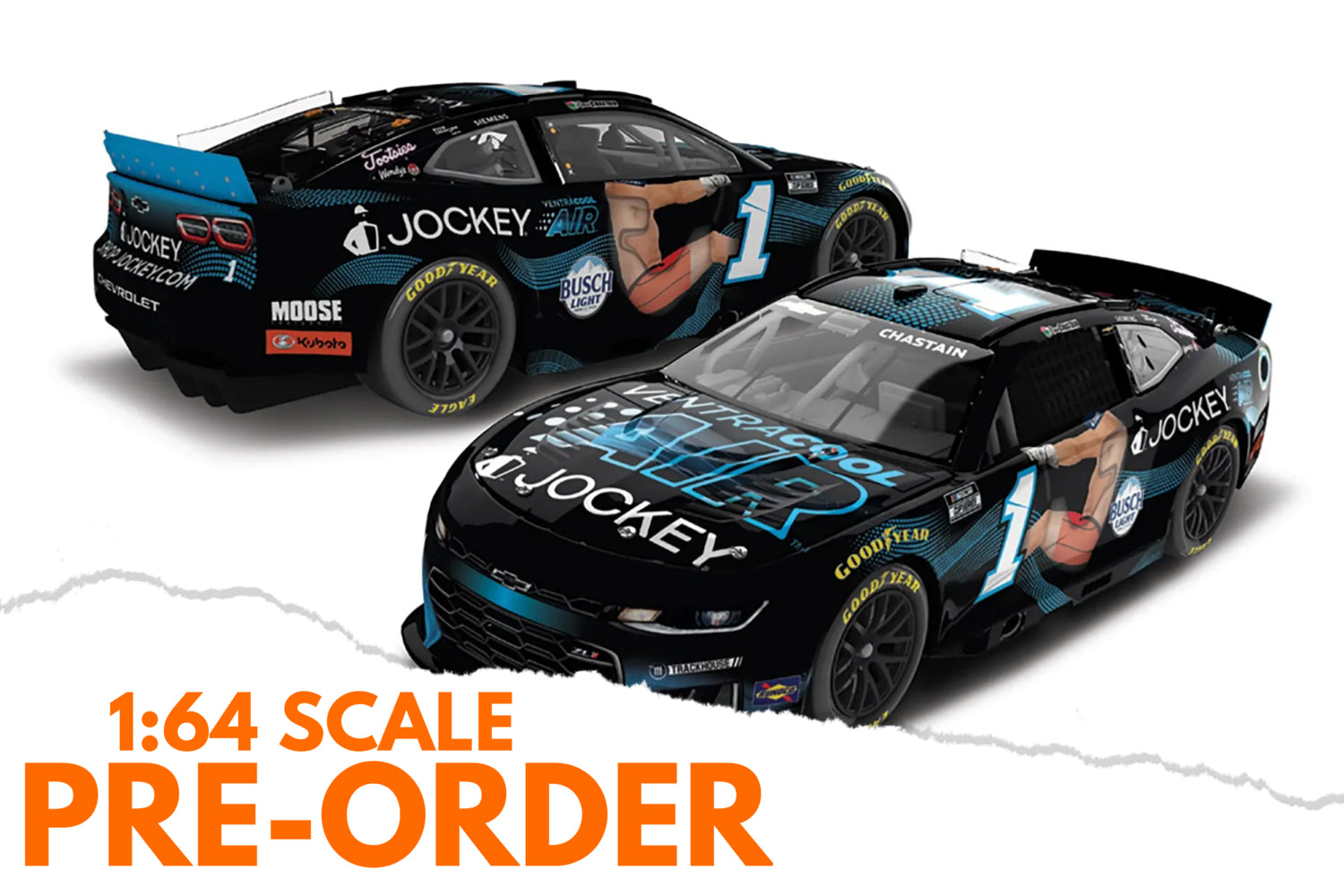 2026 Ross Chastain 1:64 Jockey Ventracool Air Diecast