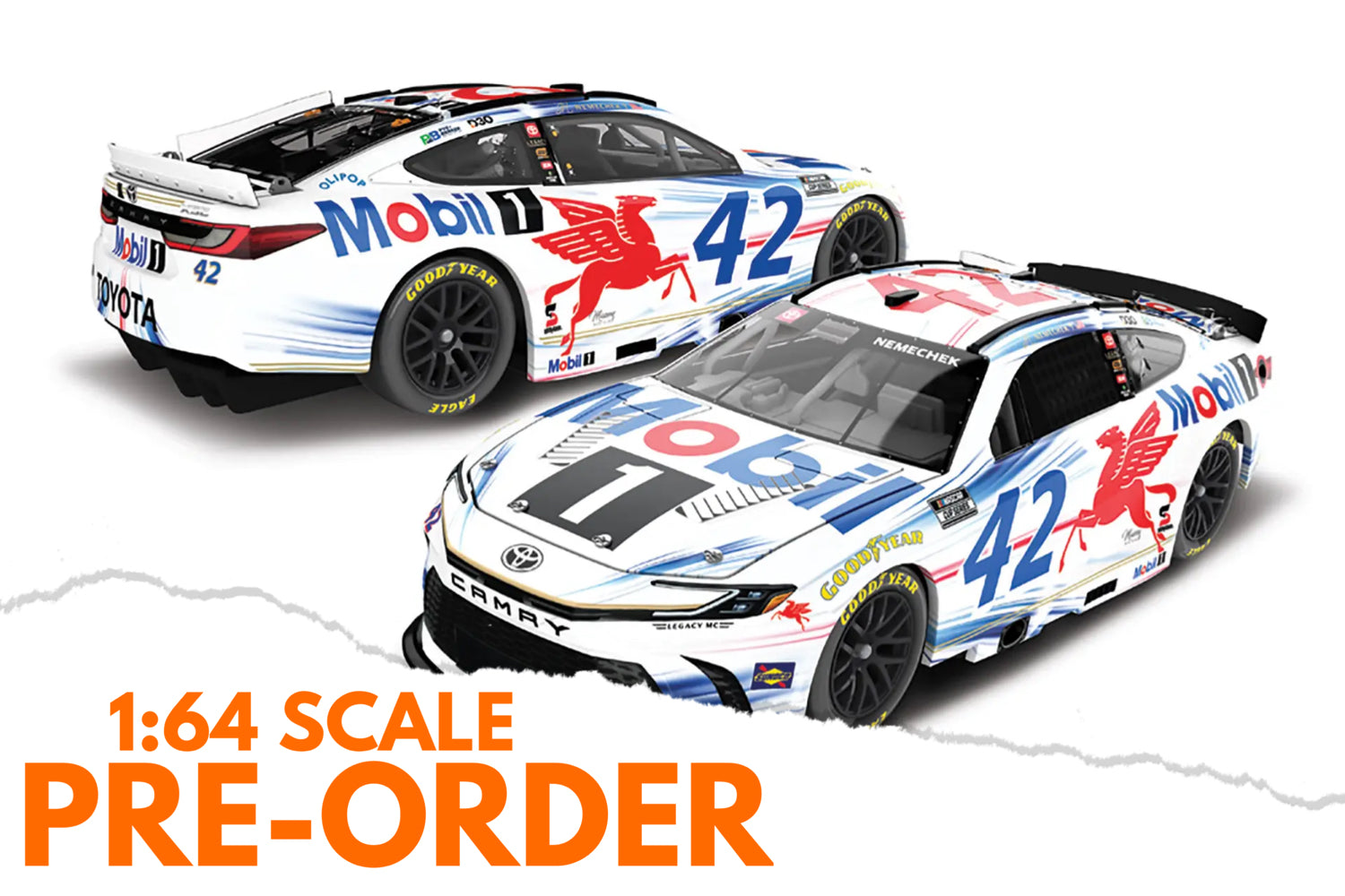 2026 John Hunter Nemechek 1:64 Mobil 1 Diecast