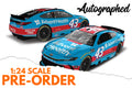 2026 Erik Jones 1:24 AdventHealth Throwback AUTOGRAPHED Diecast