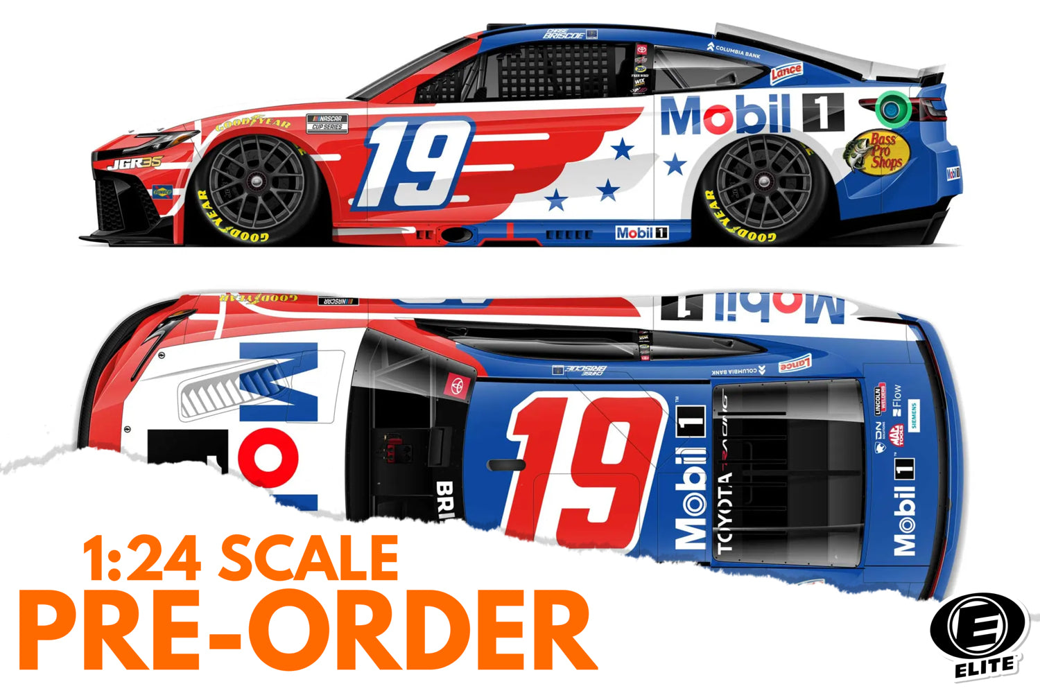 2026 Chase Briscoe 1:24 Mobil 1 ELITE Diecast