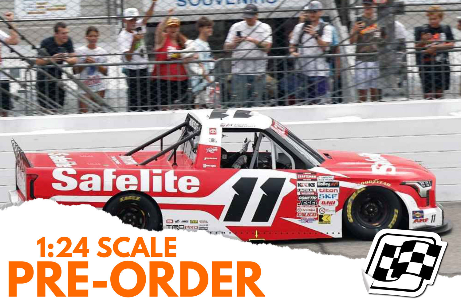 2026 Kaden Honeycutt 1:24 Safelite Richmond Race Win Diecast