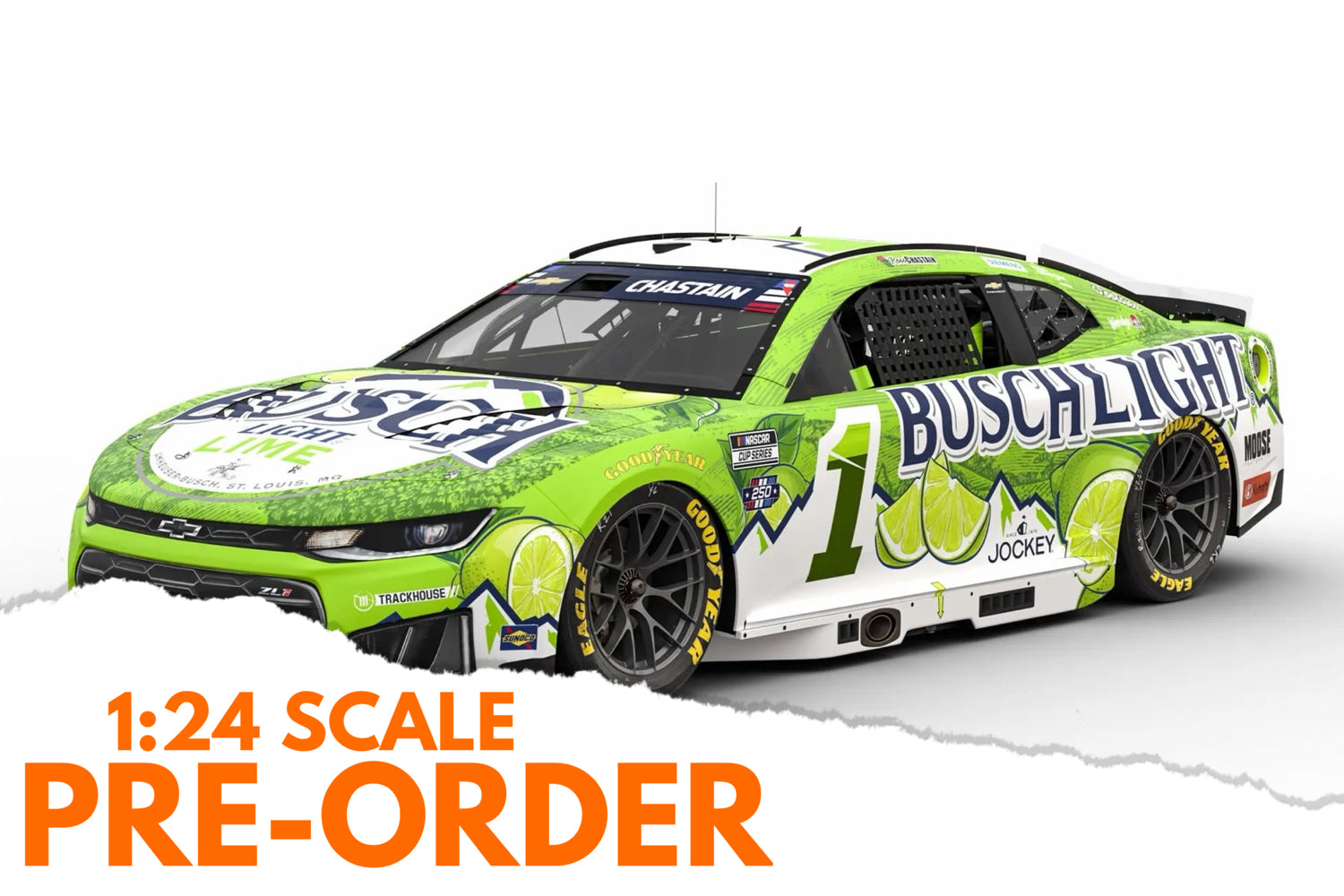 2026 Ross Chastain 1:24 Busch Light Lime NASCAR Diecast