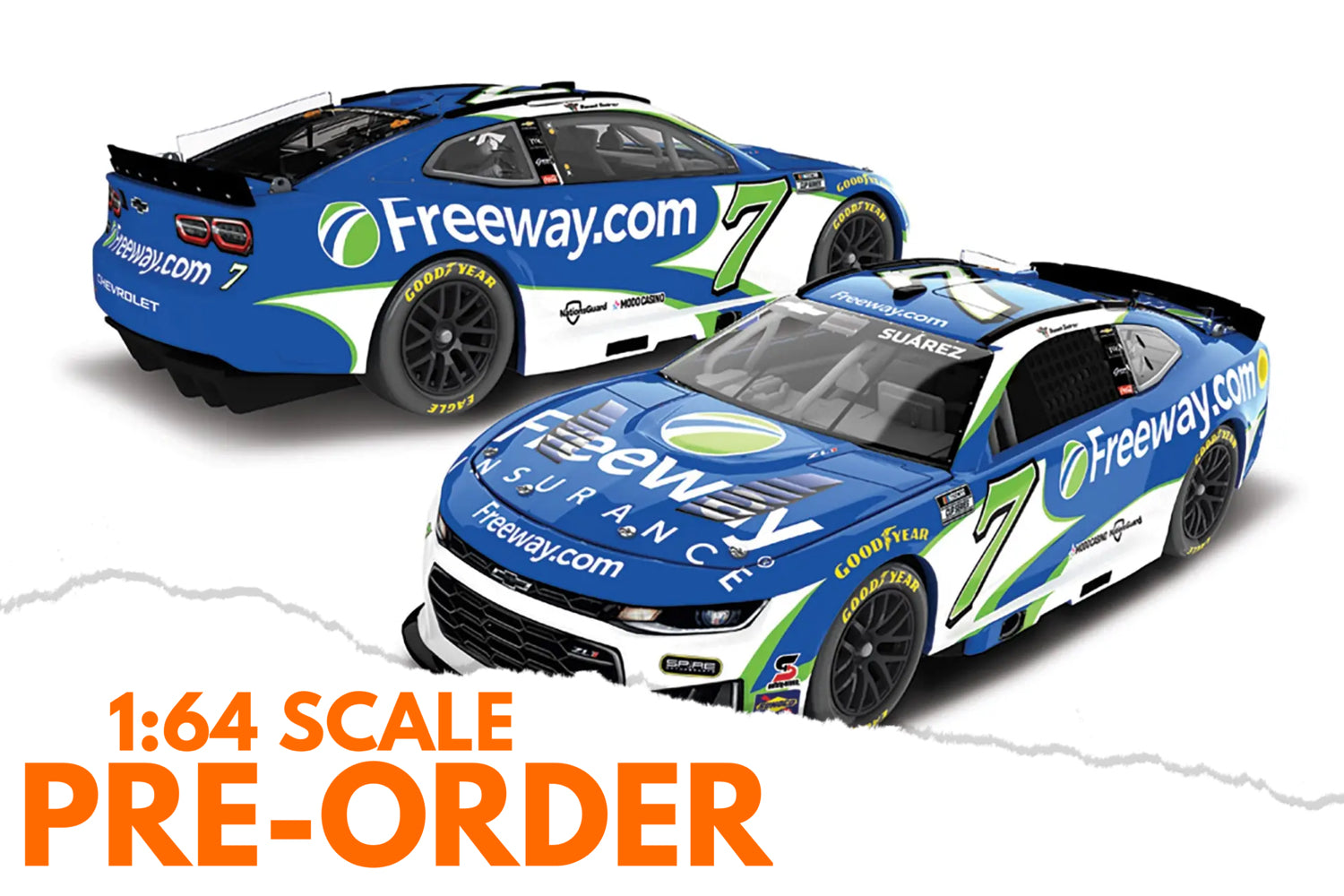 2026 Daniel Suarez 1:64 Freeway Insurance Diecast